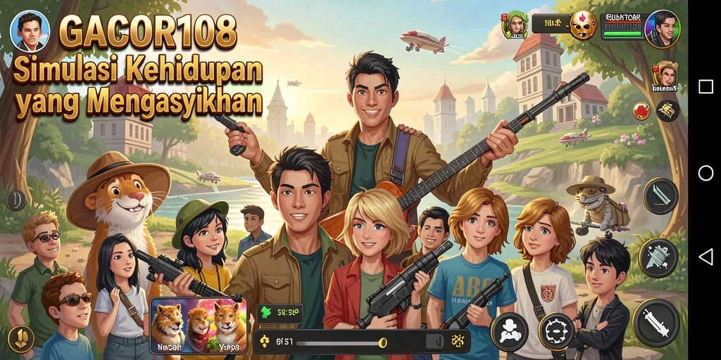 Tampilan gameplay GACOR108 yang menarik dan mengasyikkan.