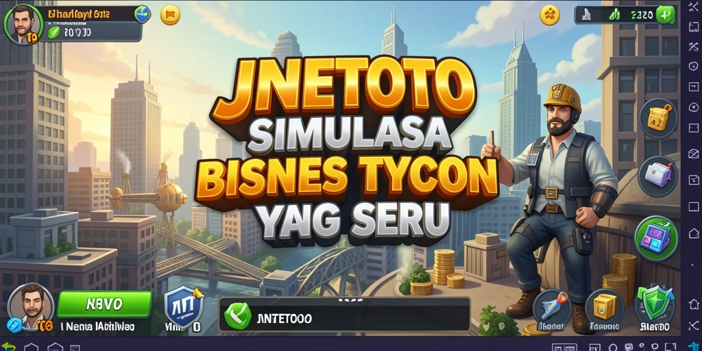 Tampilan menarik dari gameplay JNETOTO dengan elemen Tycoon yang menarik.