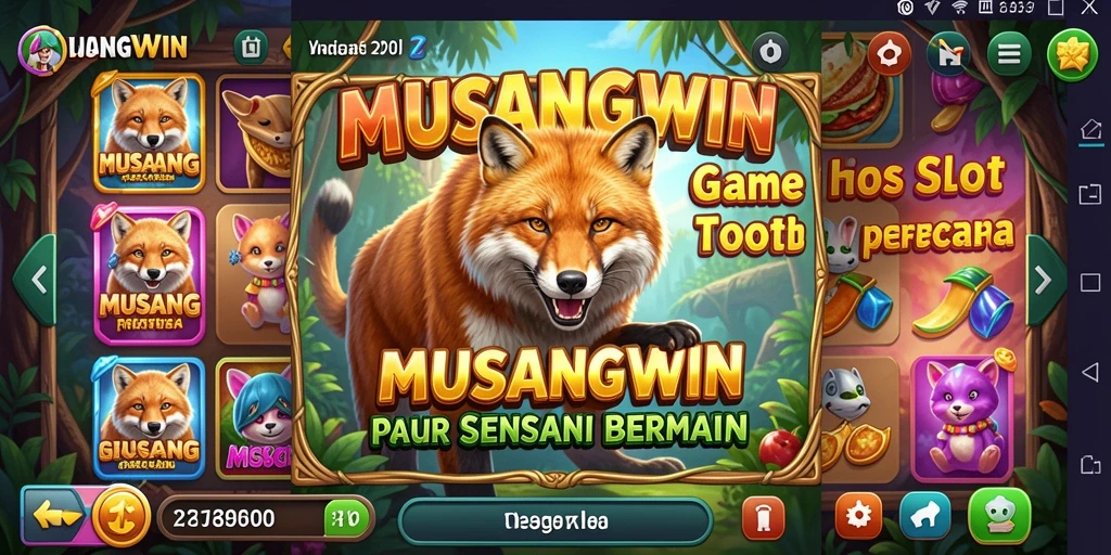 Tampilan gameplay <strong>MUSANGWIN</strong> yang menarik dan menegangkan.